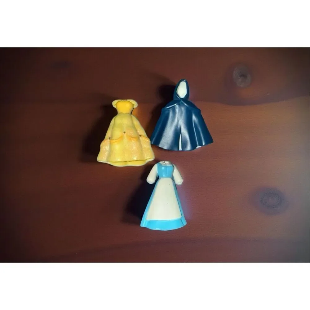 Vintage Disney Beauty & Beast Transforming Prince Adam Beast & Belle Dresses B22
